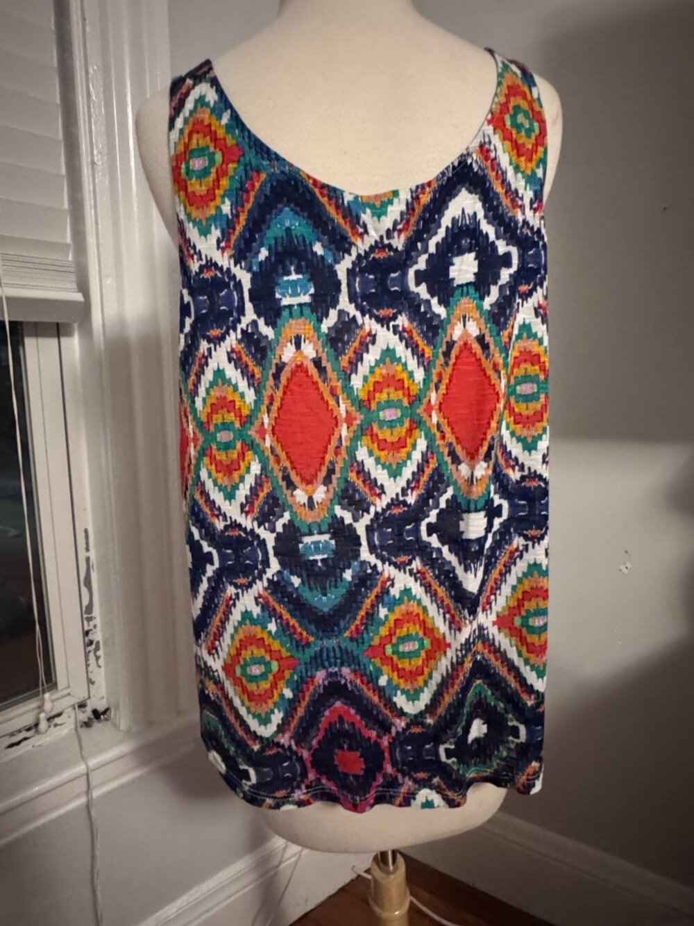Ella Moss Geometric Tank - Picture 3 of 4